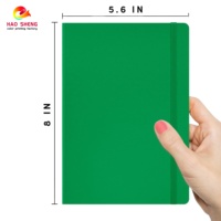 Carnet à couverture souple format A5 personnalisé avec bande élastique, papier offset et carton