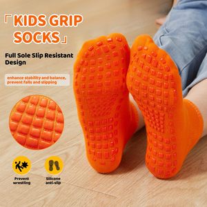 Chaussettes de yoga et de Pilates antidérapantes avec grip pour adultes, hommes et femmes - Product Image 4