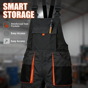 Tuta da <span class=keywords><strong>Lavoro</strong></span> in Rayon per Meccanici, Traspirante, Antistrappo, Certificata EN/CE - Product Image 4