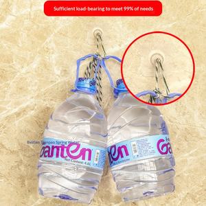 Support de rangement pour ongles en acrylique sans trace, adhésif sans perçage, <span class=keywords><strong>autocollant</strong></span> à visser, crochets suspendus, panneau mural pour trous de clous - Product Image 5