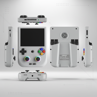Konsol Game Genggam RG406V Layar Sentuh IPS HD 4 inci Sistem Android 13 64-bit Pemutar Game Retro RG 406V