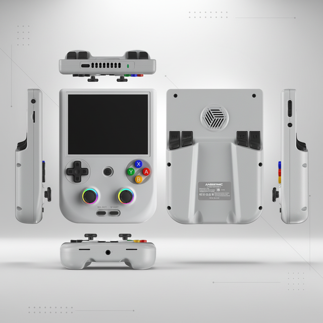RG406V Video Handheld Game Console 4" IPS HD Touch Screen Android 13 System 64-bit Retro Game Player RG 406V