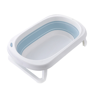 Newborn Baby foldable bathtub plastic child size bath tub baby folding bathtub