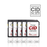 Tarjeta SD personalizada CID Original, mapa personalizado, 4gb, 8gb, 16gb, 32gb, 64gb, Clase 10