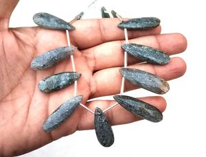 Cuarzo de estrella natural 12 piezas facetadas en forma de pera Brioloette Beads Making Jeqwelry pulsera DIY collar pendiente - Product Image 3