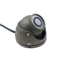 Caméra dôme pour bus Eastyle EC178-AHD 1080P 720P avec audio, objectif 2,8 mm/3,6 mm, vision nocturne IR 5-10 m, capteur CMOS 1/3 ", DC 12V, vision nocturne