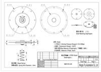 K7600 K7601 K7602 K7604 CA76MM040-300 CA102MM040-305 Diafragma Katup Pulsa CA76T Kit Perbaikan Diafragma Katup Pulsa 3-inci