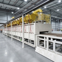 Ligne de production automatisée de recyclage de panneaux solaires usagés avec four de craquage thermique pour la récupération de verre de silicium de haute pureté des modules photovoltaïques