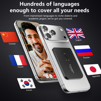 Dictionnaire électronique Compact AI Translator avec ChatGPT pour les voyageurs et les apprenants de langues