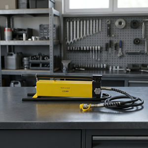 ปั๊มไฮดรอลิกแบบแมนนวล Cp-800 ความจุ 2.8 ลิตร สถานีปั๊มแรงดันสูงสำหรับใช้งานในอุตสาหกรรม - Product Image 4