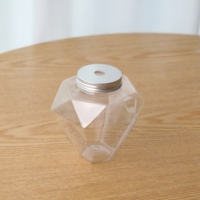 500ml vide forme spéciale récipient à boisson jus Boba lait thé PET bouteilles d'eau en plastique
