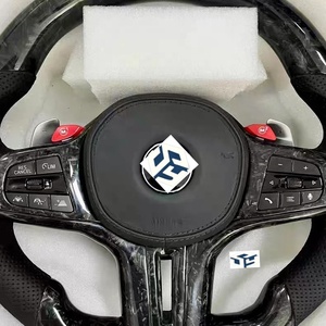 Volant personnalisé M Sport en cuir et fibre de carbone pour <span class=keywords><strong>BMW</strong></span> G30 G11 G12 G20 G31 G38 G05 G21 G82 G80 G02 X3 G01 M3 M4 M5 - Product Image 4