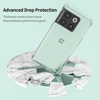 Coque transparente en TPU antichoc pour OnePlus 10T Nord CE4 Lite avec coque arrière transparente pour téléphone portable pour OnePlus 13 Ace 5 Pro