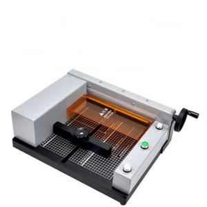 Machine à découper le papier électrique semi-automatique ST-300M de bureau, 330 mm, 12 pouces, format A4, 400 feuilles - Product Image 3