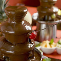 2020 Produk Laris Mesin Air Mancur Cokelat Komersial 5 Tingkat Air Mancur Coklat Profesional