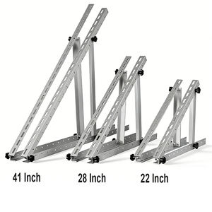 <span class=keywords><strong>Support</strong></span> triangulaire réglable en aluminium SunX-Tech Factory 41 45 pouces pour système de montage <span class=keywords><strong>solaire</strong></span>, balcon, toit plat, montage au sol, camping-car - Product Image 1
