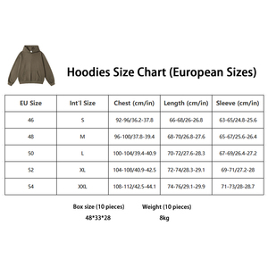 Vêtements de sport brodés en 3D personnalisés de haute qualité 600Gsm surdimensionnés en coton imprimé bouffée de crème pour hommes - Product Image 2