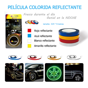 CARLAS holográfica brillo coche calcomanías diseño de la etiqueta engomada del coche de diseño de lujo - Product Image 1