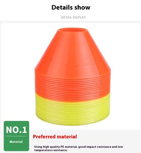 Dischi Segnaposto Ecologici <span class=keywords><strong>e</strong></span> Durevoli da 5CM per Allenamento Sportivo Adulti <span class=keywords><strong>e</strong></span> Bambini - Product Image 2