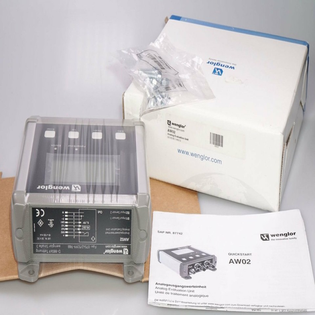Industrial Intelligent Sensor Aw02 Analogauswerteeinheit Boxed, Controller Industrial Automation