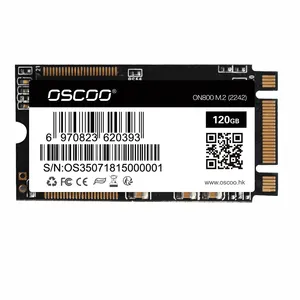 OSCOO Hard drive M.2 ssd 1tb Disco SATA 512gb, Hard drive 128gb 256GB untuk komputer MINI ultra-tipis perbaikan PC M.2 2242 2tb SSD