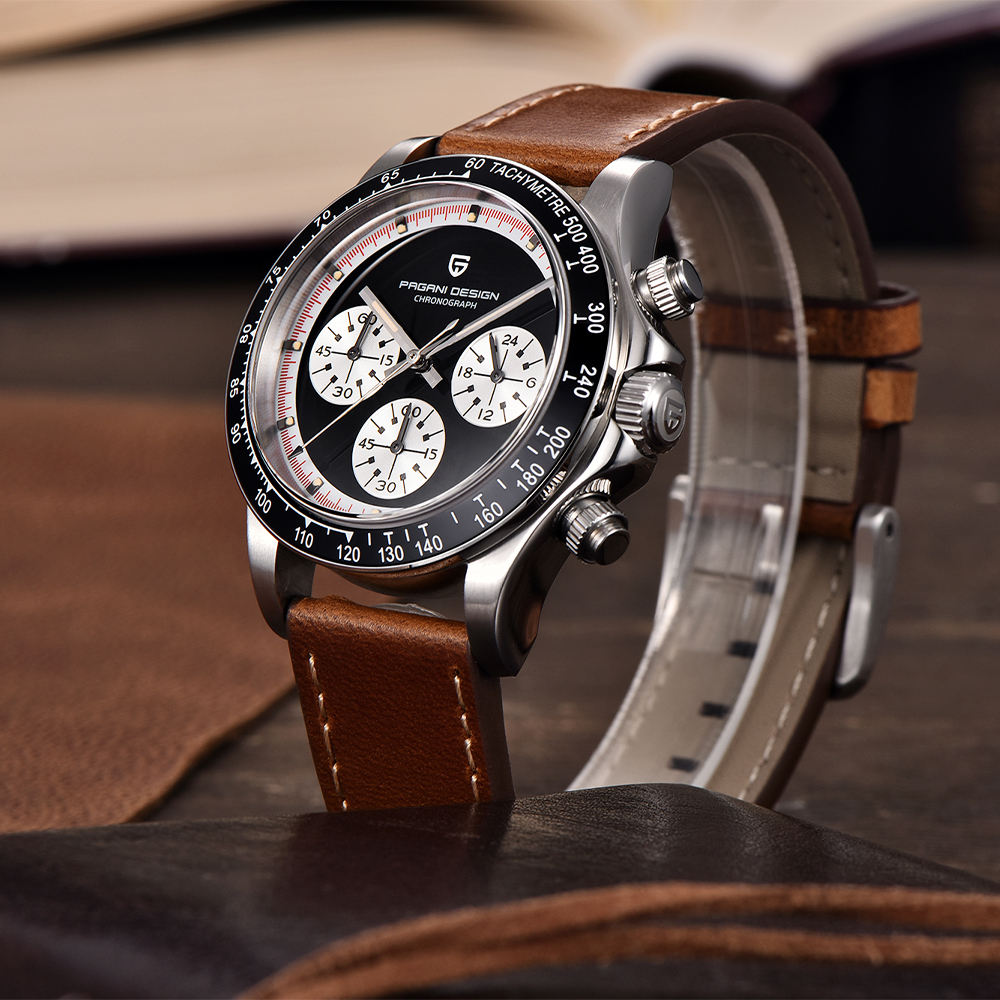 PAGANI DESIGN PD-1676 Men's Quartz Watch 40MM Chronograph