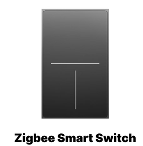 Interrupteur mural intelligent Zigbee à détection de présence, contrôle par application, en verre (nécessite une passerelle sans fil) - Conforme aux normes européennes - Product Image 2