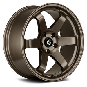 ล้อแม็กซ์ <span class=keywords><strong>TE37</strong></span> รุ่นใหม่ Volk Sport สำหรับรถแข่ง ขอบ 8.5J-10.5J 30 มม./35 มม. PCD 100 มม. สีบรอนซ์ ดีไซน์เว้า - Product Image 1