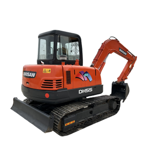 รถขุดขนาดเล็ก Doosan DH55 มือสองจากเกาหลี น้ำหนัก 5.5 ตัน เครื่องยนต์ 36 กิโลวัตต์ - Product Image 3
