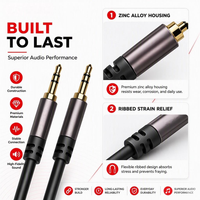 Câble audio 3,5 mm vers 3,5 mm, mâle vers mâle, stéréo, câble AUX OEM