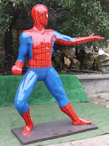 屋外の装飾信じられないほどのフィギュア等身大グラスファイバーハルク像グラスファイバー等身大映画像ヒーロー像 - Product Image 5