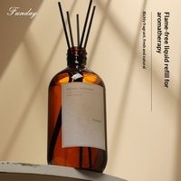 Recharge d'huiles essentielles d'aromathérapie d'intérieur 500 ml, coffret cadeau pour chambres, sensation luxueuse, diffuseur à bâtonnets sans flamme, vente en gros