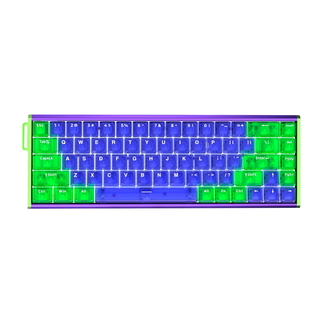 Custom logo CE/ROHS Wireless Mechanical Gaming Keyboards 65% Layout Compact Mini Keyboards Professional Factory Manufacturer