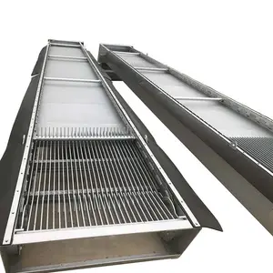 sewage wastewater treatment headworks inlet vertical stainless steel coarse fine rakes grill cleaning bar screens suppliers