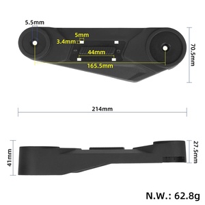 Kit de décoration de bras oscillant arrière gauche et droit KuKirin, coque en plastique pour trottinette électrique Kukirin A1 - Product Image 2