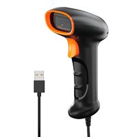 Lecteur de codes-barres sans fil portable Tinkma avec capteur CMOS 1D 2D, interface USB/PS2, compatible Android, lecteur de codes QR, 150 lectures/secondes