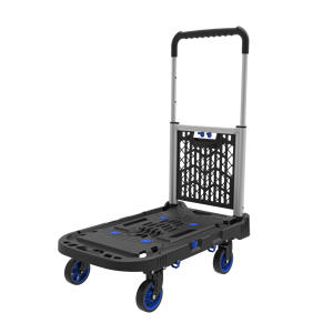 New Upgraded <strong>Flat</strong> Bed Moving Wagon Platform <strong>Cart</strong> Foldable Hand Trolley with 360&deg; Swivel Wheels ODM/OEM Support - Product Image 1