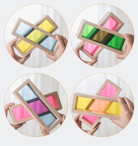 Juego de bloques de construcción de madera para niños, juguete educativo, 36 piezas - Product Image 5