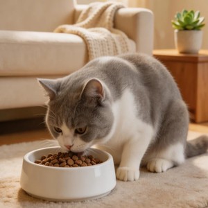 Hypoallergenic Salmon Dry <strong>Cat</strong> <strong>Food</strong> Skin Coat Care Grain Free Dry <strong>Cat</strong> Pet <strong>Food</strong> for <strong>Sensitive</strong> <strong>Stomach</strong> - Product Image 1