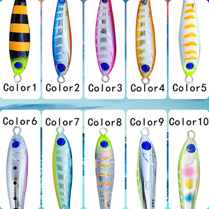 มิสเตอร์จิ๊กกิ้ง จัดส่งเร็วภายใน 24 ชั่วโมง ผลิตเหยื่อตกปลาโลหะแบบ Slow Pitch Jig น้ำหนัก 40 กรัม 55 กรัม พร้อมตา 3 มิติ เรืองแสง - Product Image 3