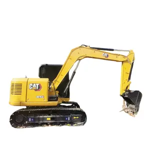 Escavadeira Caterpillar CAT307E2 original com motor EPA, miniescavadeira CAT307E de 7 toneladas, CAT307D, escavadeira usada para venda