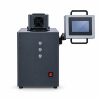 Machine de préparation métallographique de laboratoire avec interface de données USB, presse de montage à chaud pour échantillons métallographiques