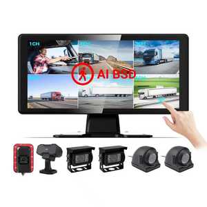 10.1 inch xe thương mại điểm mù cảnh báo hệ thống phát hiện không thấm nước 1080P tầm nhìn ban đêm máy ảnh BSD xe hỗ trợ đảo ngược - Product Image 1