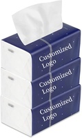 Mouchoirs en papier 3 plis de qualité supérieure en pâte de bois vierge, doux, pour usage domestique, emballage personnalisé, vente directe usine Chine