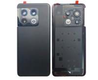 Coque arrière de batterie pour OnePlus 9 9 Pro 9R 10 PRO avec lentille d'appareil photo et autocollant
