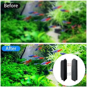 Nettoyeur magnétique pour <span class=keywords><strong>aquarium</strong></span> en plastique, anti-rayures, pour <span class=keywords><strong>algues</strong></span>, aimant de nettoyage de vitres, accessoires de nettoyage de bassin à poissons, efficace - Product Image 6