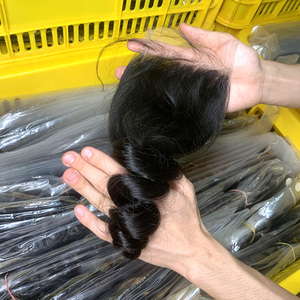 Venta caliente Kim K 2x6 cierre recto del pelo humano de la Virgen 2x6 De encaje de cierre venta al por mayor pelo brasileño Cierre de encaje suizo - Product Image 5