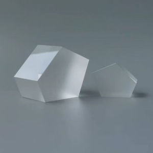 Pentagonal Prism Quartz Glass Optical Experiments ISO Certified RoHS Compliant - Product Image 1