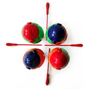 Wholesale Orff Percussion <b>Instrument</b> Plastic Colorful Fish-Shaped Frog Sound Tube with Sticks <b>Musical</b> <b>Instrument</b> for Kids - Product Image 2