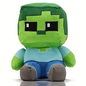 Figura de Peluche de 20-28 cm del Personaje Steve Creeper de <span class=keywords><strong>Minecraft</strong></span>, Juguete de Peluche para Niños - Product Image 5